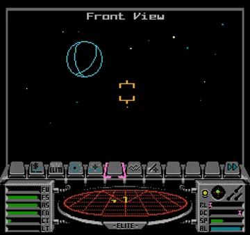 Elite (USA) (Proto) screen shot game playing